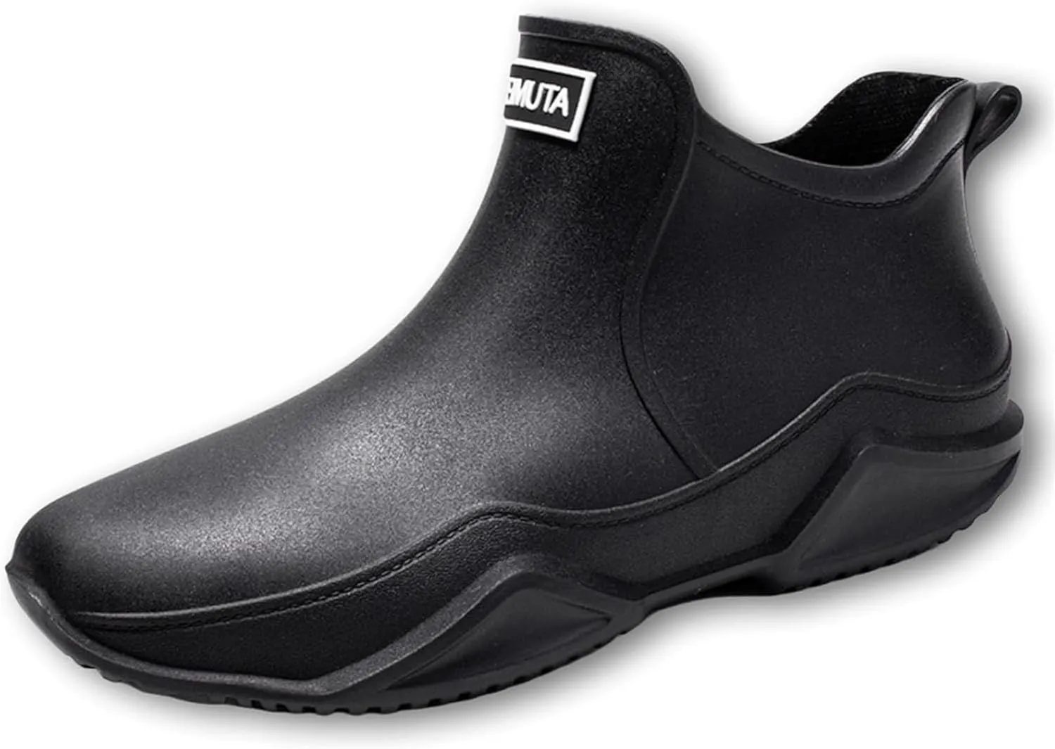 Zemure Rainies Rain Boots, Waterproof Non-Slip Rain Boots for Outdoor, Trendy Short Rain Boots for Women Men, Fishing Garden Mud Rubber Boots